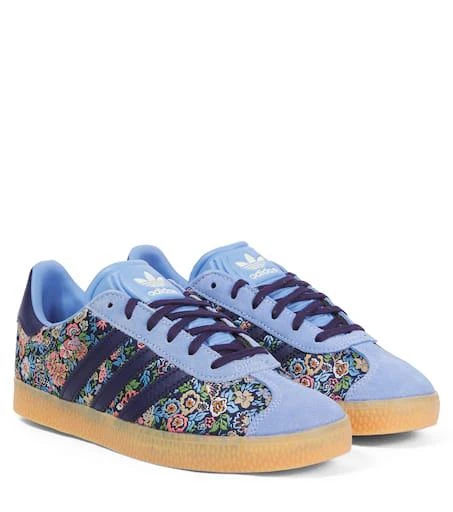 Adidas x Liberty London Gazelle leather sneakers 1
