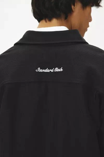 Standard Cloth Standard Cloth Knit Button-Down Overshirt 6
