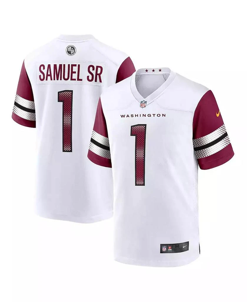 NIKE Men's Deebo Samuel Sr White Washington Commanders Game Player Jersey 1