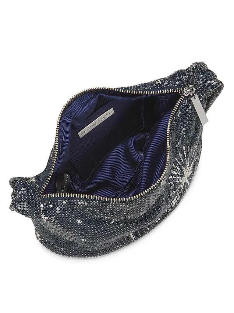 Whiting 
Davis Diana Star Small Mesh Shoulder Bag 3