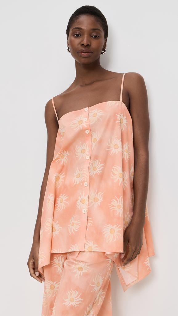 Rodebjer Sheet Cotton Print Top