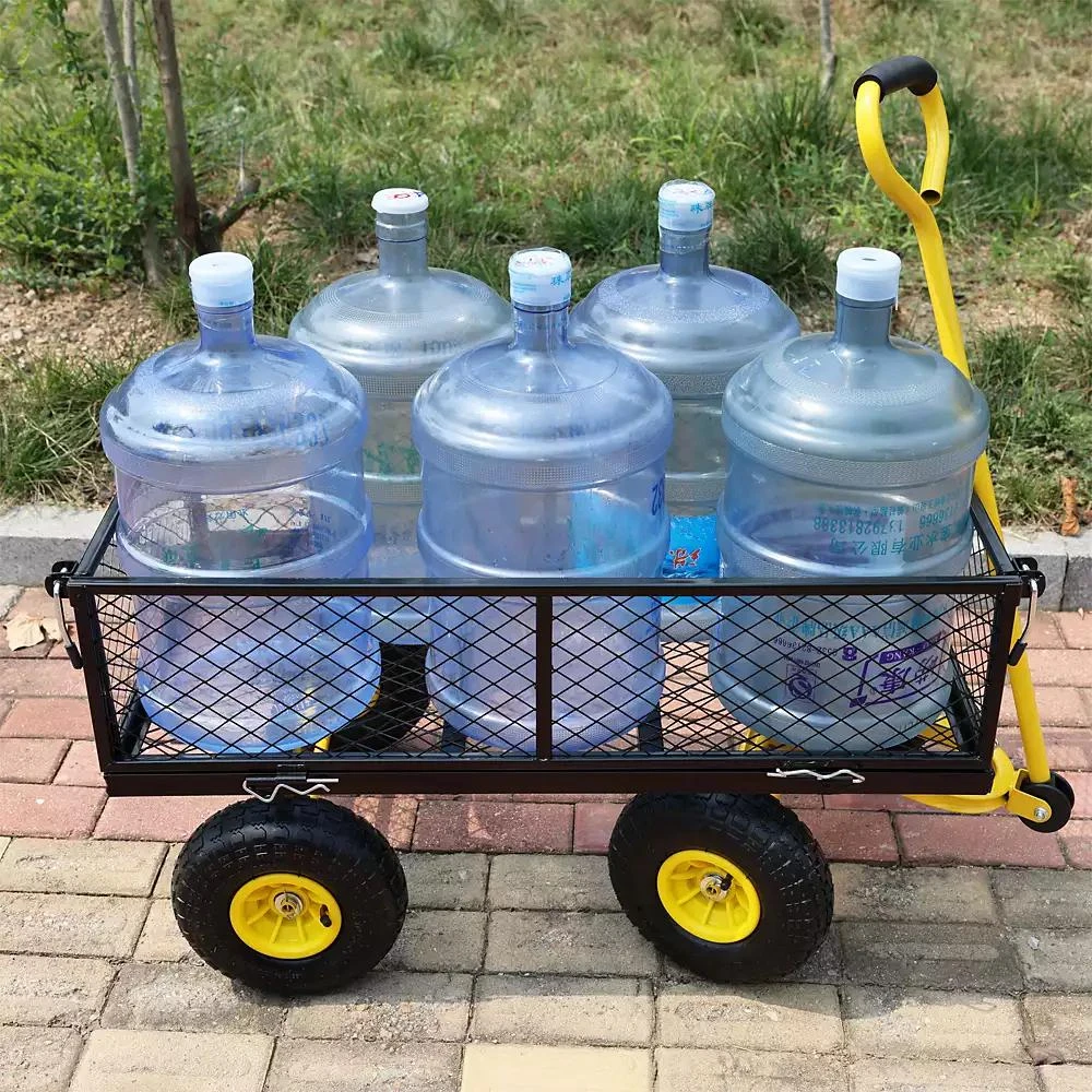 Streamdale Furniture Wagon Cart Garden Cart Trucks Make It Easier To Transport Firewood 7