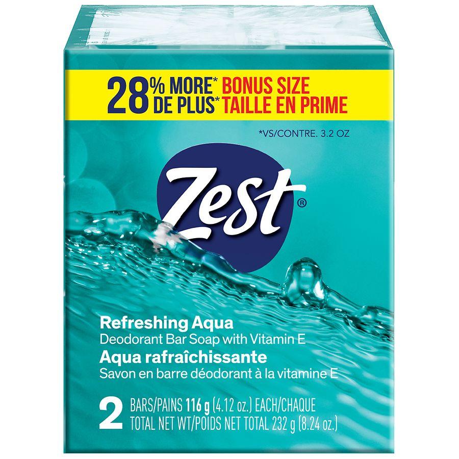 Zest Bar Soap Aqua