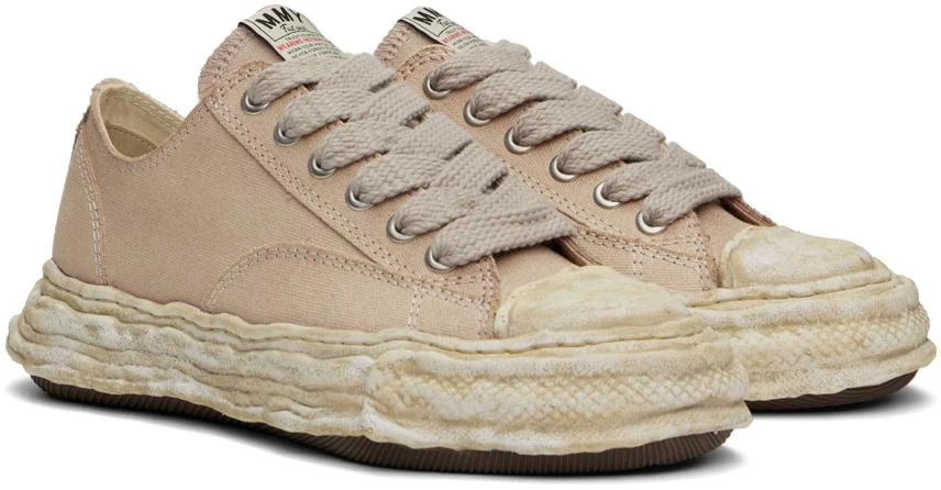 Maison MIHARA YASUHIRO Beige Peterson23 OG Sole Sneakers 4
