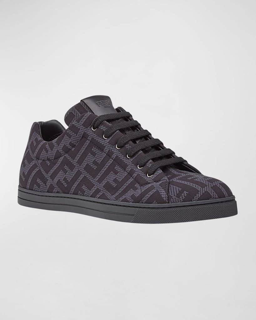 Fendi Men's Allover FF Low-Top Sneakers 2