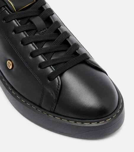Balmain B-court leather sneakers 5
