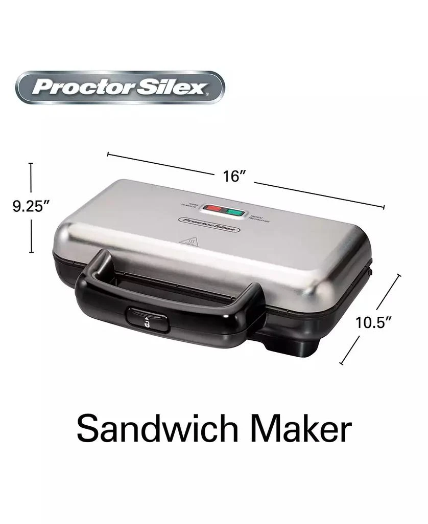Hamilton Beach Proctor Silex Deluxe Sandwich Maker 2