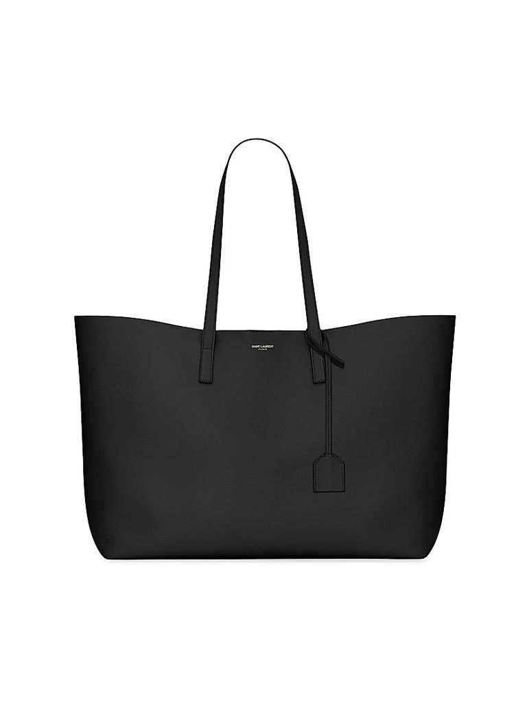 Yves Saint Laurent Shopping Saint Laurent Tote Bag in Leather 1
