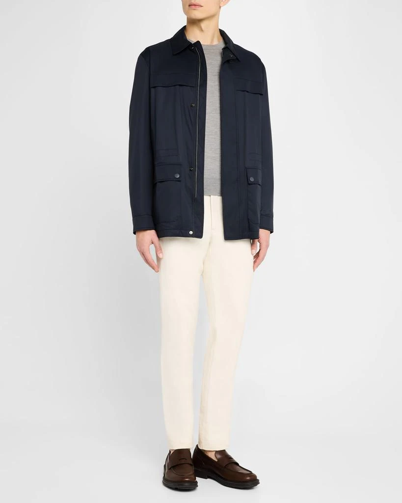 Canali Men's Brera Four-Pocket Field Jacket 2