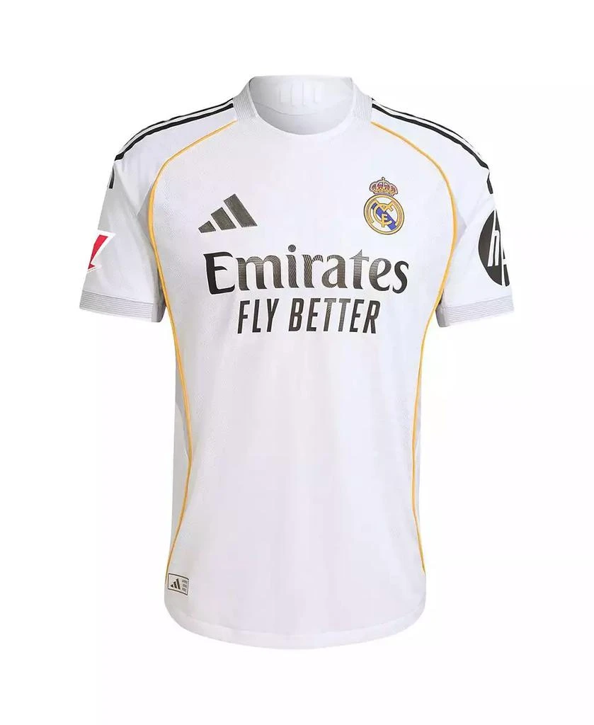 Adidas Men's Kylian Mbappé White Real Madrid 2025/26 Home Authentic Player Jersey