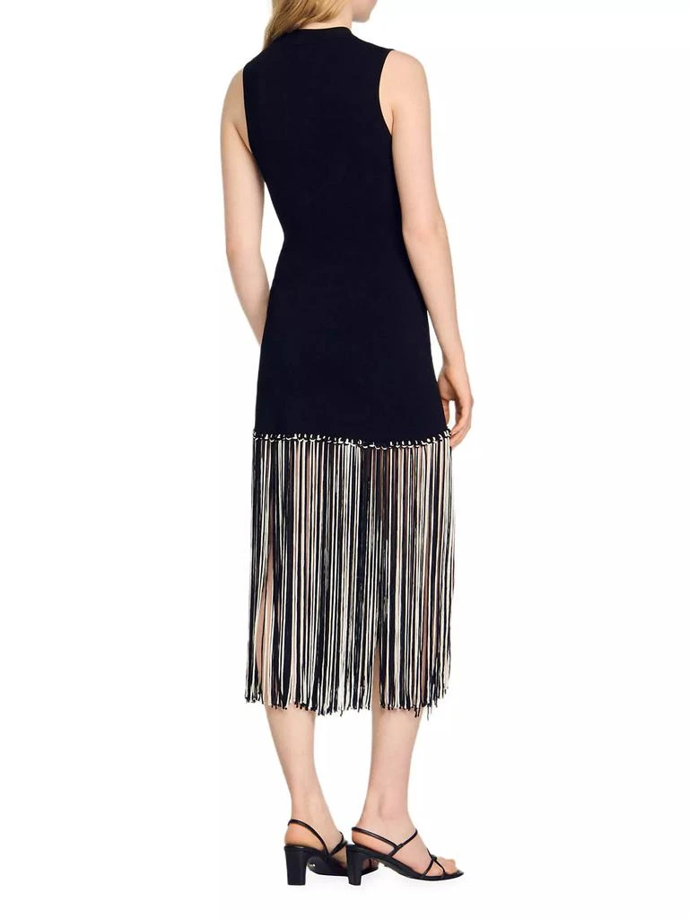 Sandro Fringed Dress 3