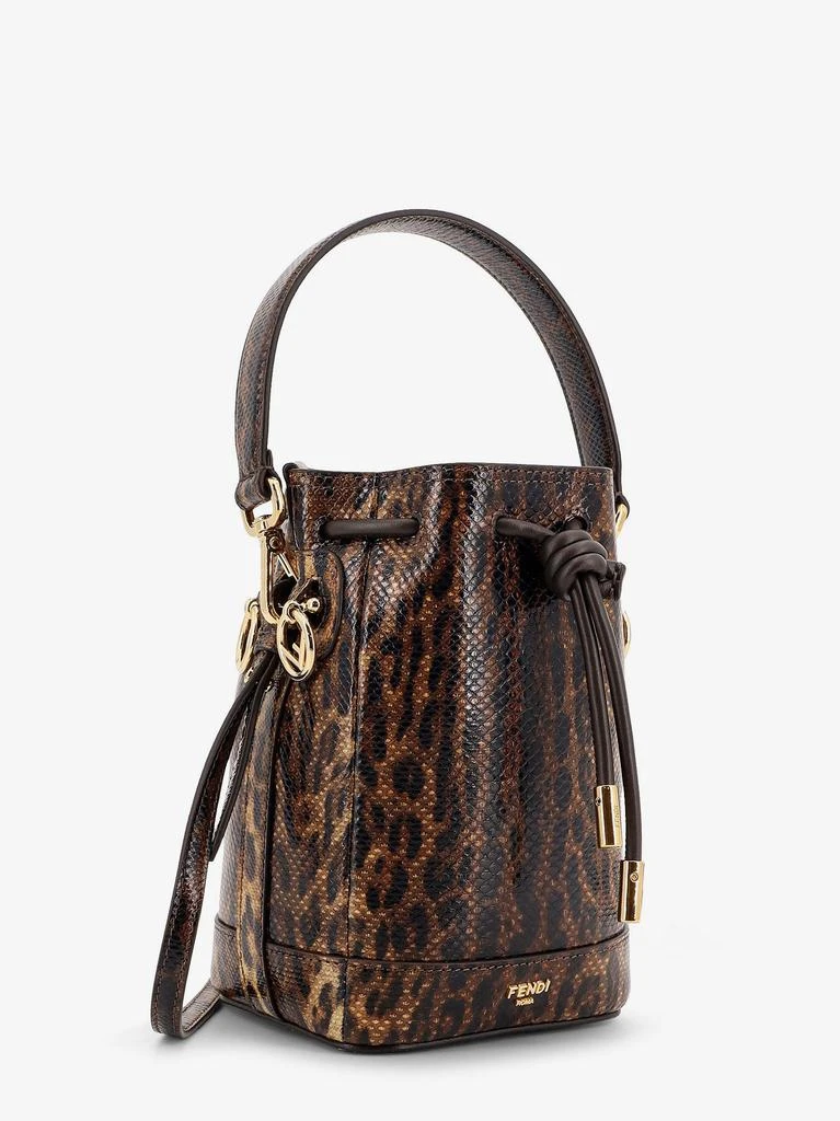 Fendi Mini Mon Tresor bucket bag with Fendi Leo motif 3