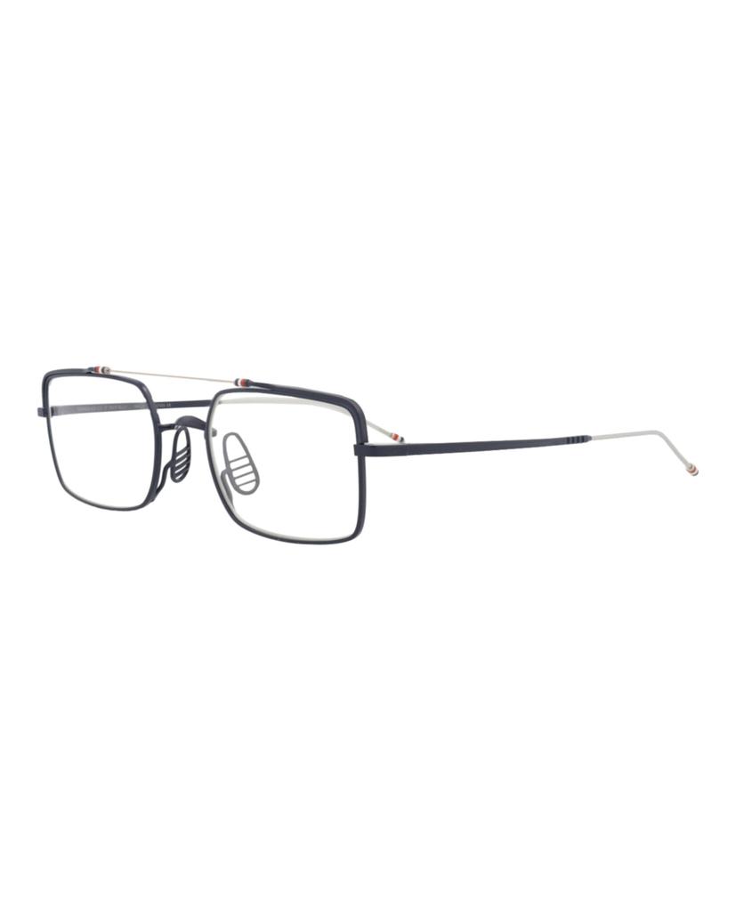 Thom Browne Square-Frame Metal Optical Frames