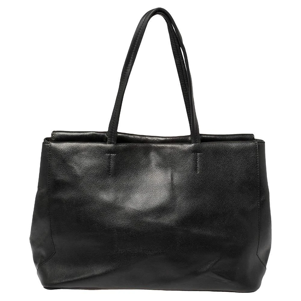 Furla Furla Black Leather Kelis Tote 4