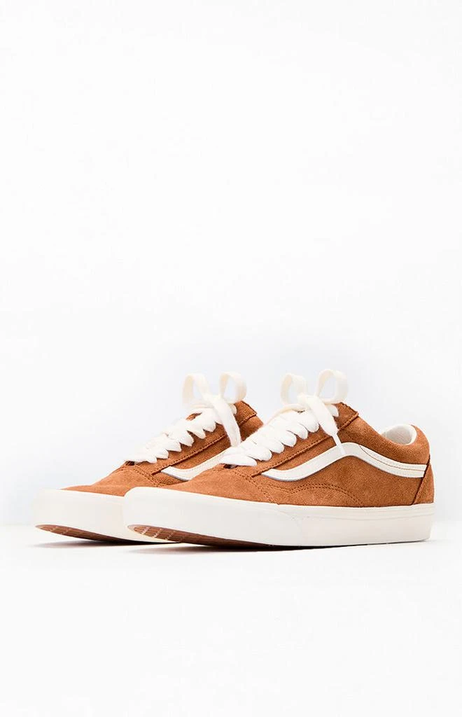 Vans Brown Old Skool Suede Shoes 2