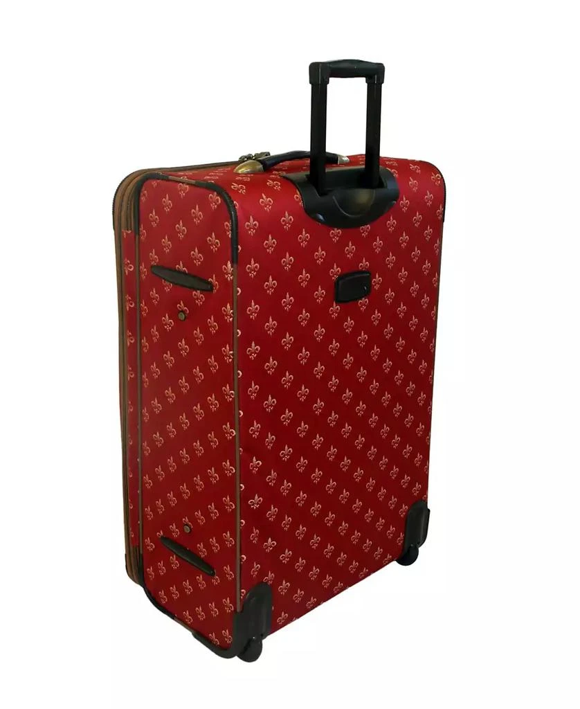 American Flyer Fleur De Lis 4 Piece Luggage Set 22