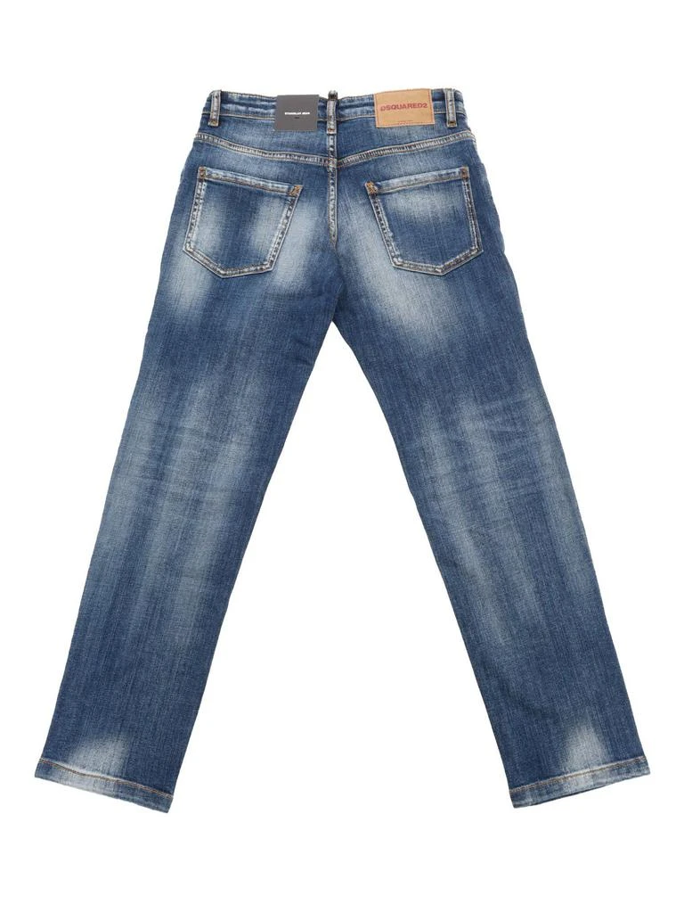 DSQUARED2 Dsquared2 Kids Logo Tag Straight-Leg Jeans 2