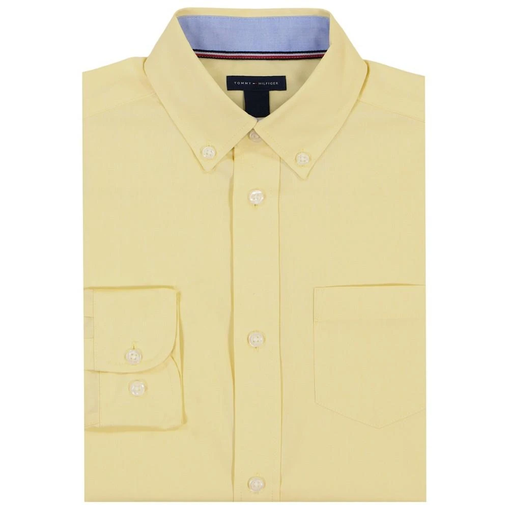 Tommy Hilfiger Big Boys Long Sleeve Fashion Pinpoint Oxford Dress Shirt 1