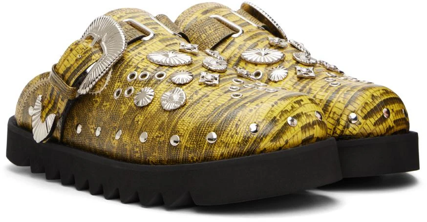 Toga Virilis SSENSE Exclusive Yellow Loafers 4