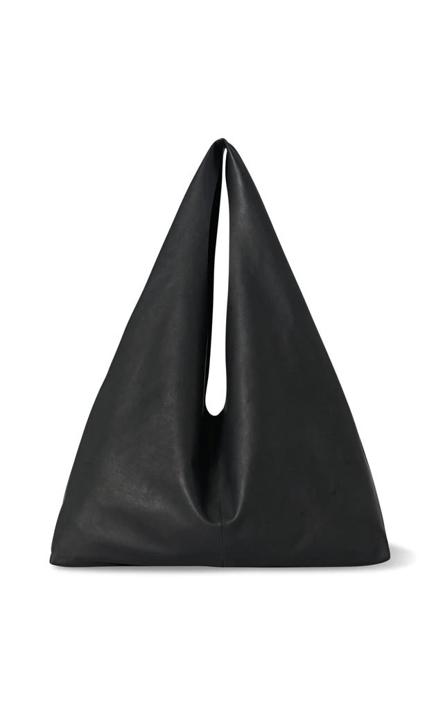 The Row The Row - Bindle Leather Hobo Bag - Black - OS - Moda Operandi 1