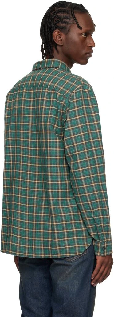 RRL Blue Flannel Shirt 3