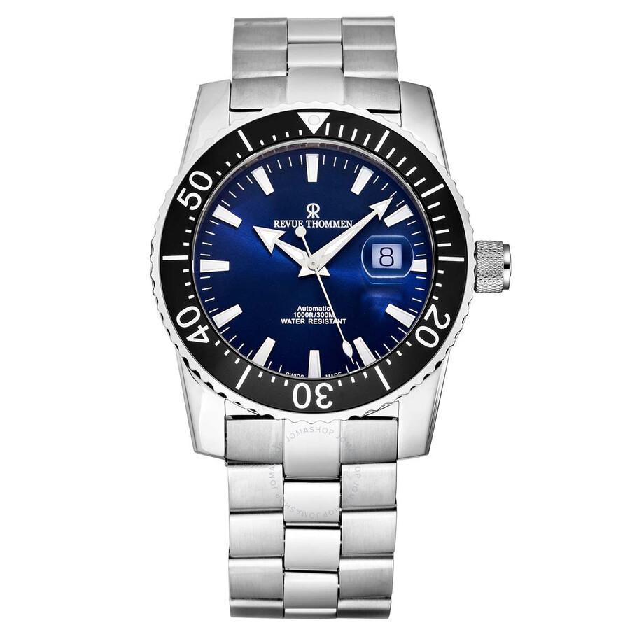 Revue Thommen Diver Automatic Blue Dial Men's Watch 17030.2125