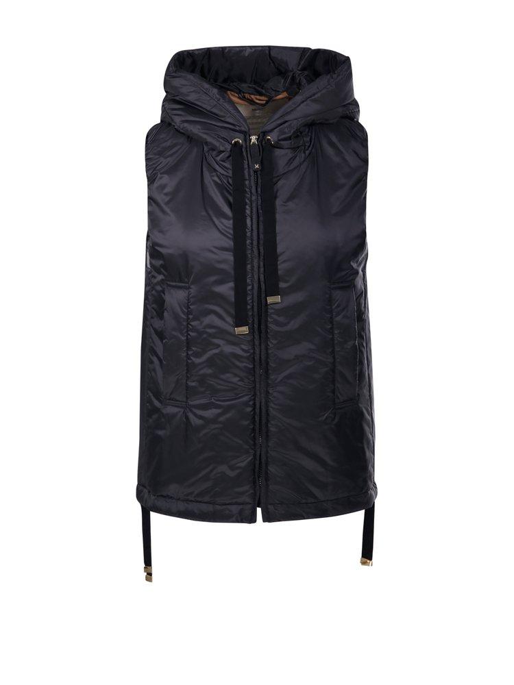 Max Mara The Cube Max Mara The Cube Zip-Up Drawstring Gilet