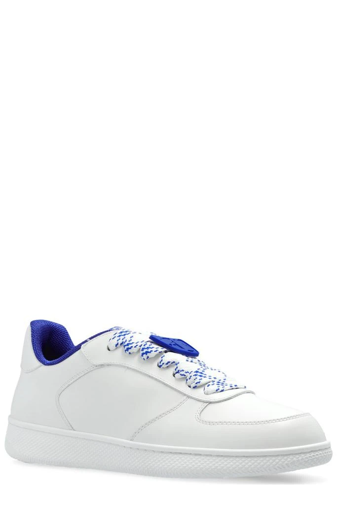 Burberry Stock Logo Perforated Sneakers – On Sale Now with Up to