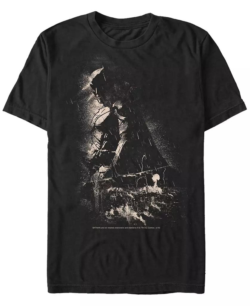 FIFTH SUN DC Men's Batman Stormy Shadows Short Sleeve T-Shirt