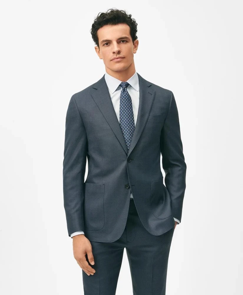 Brooks Brothers Brooks Brothers Explorer Collection Slim Fit Wool Nailhead Suit Jacket