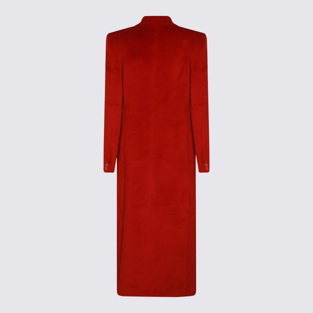 Givenchy Givenchy Red Wool Coat 2