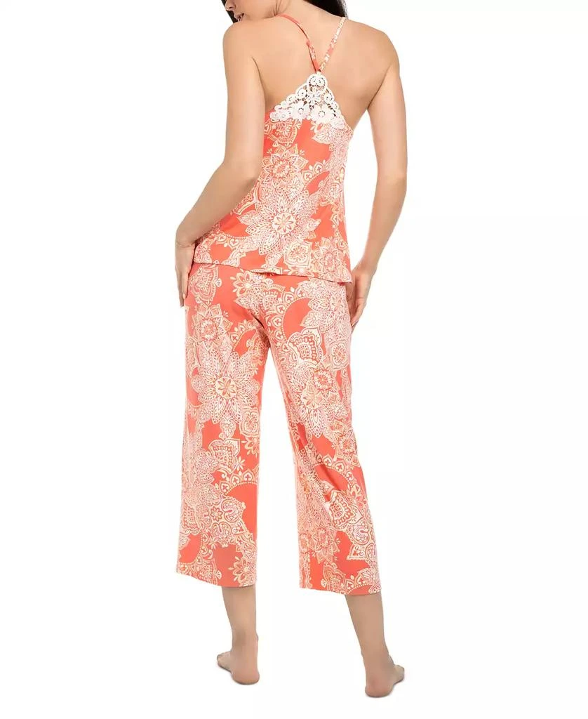 Linea Donatella Women's Paisliegh Cropped Pajama Set 2