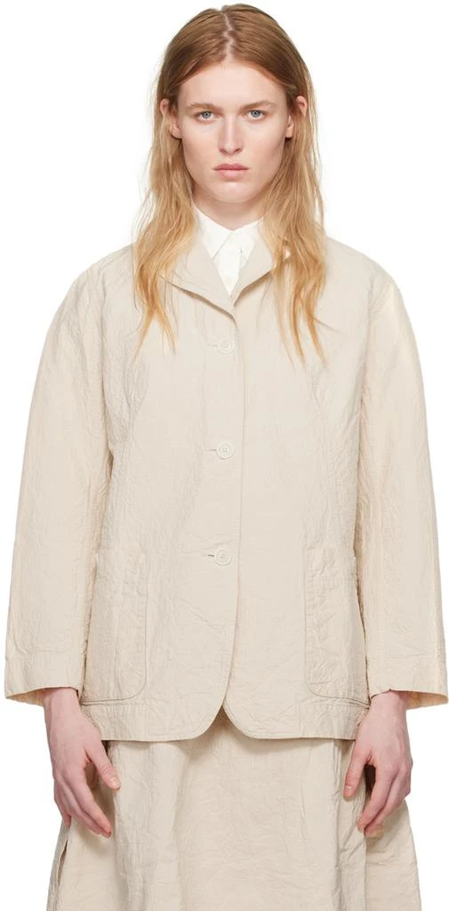 CASEY CASEY Beige Vallee Blazer 1