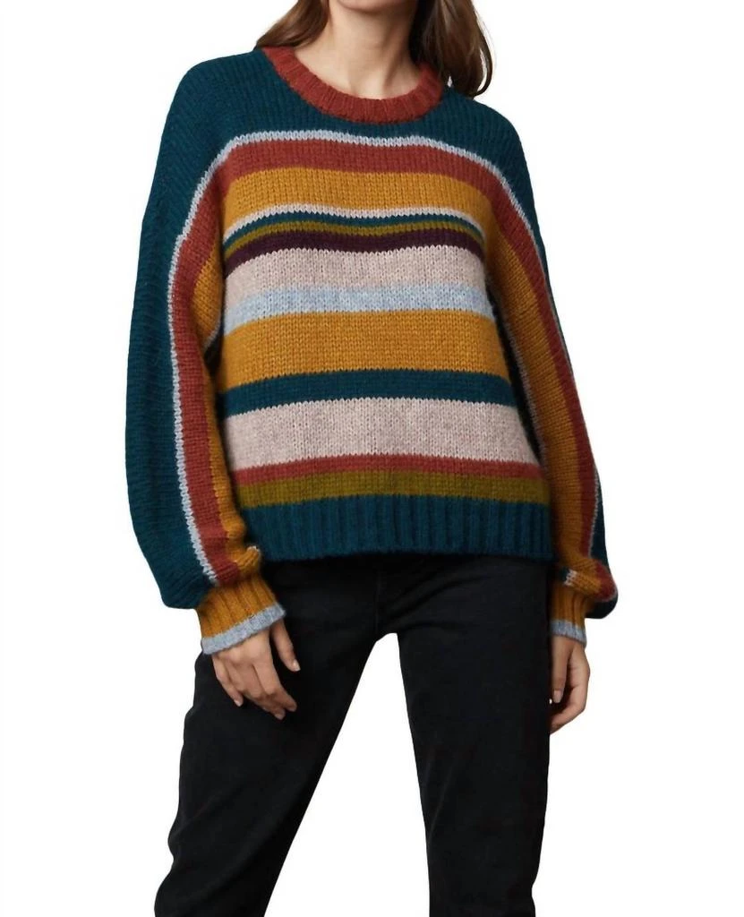 Velvet by Graham & Spencer Samara Sweater In Multi 1