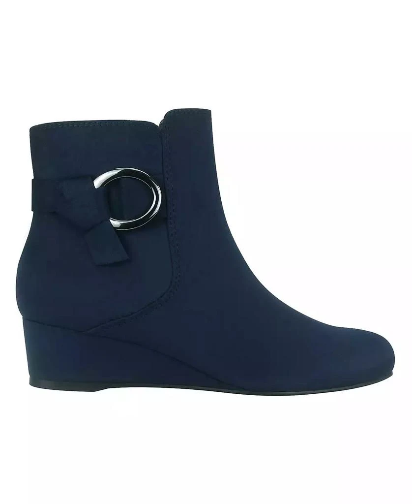 Impo Women's Gasha Memory Foam Wedge Booties 2