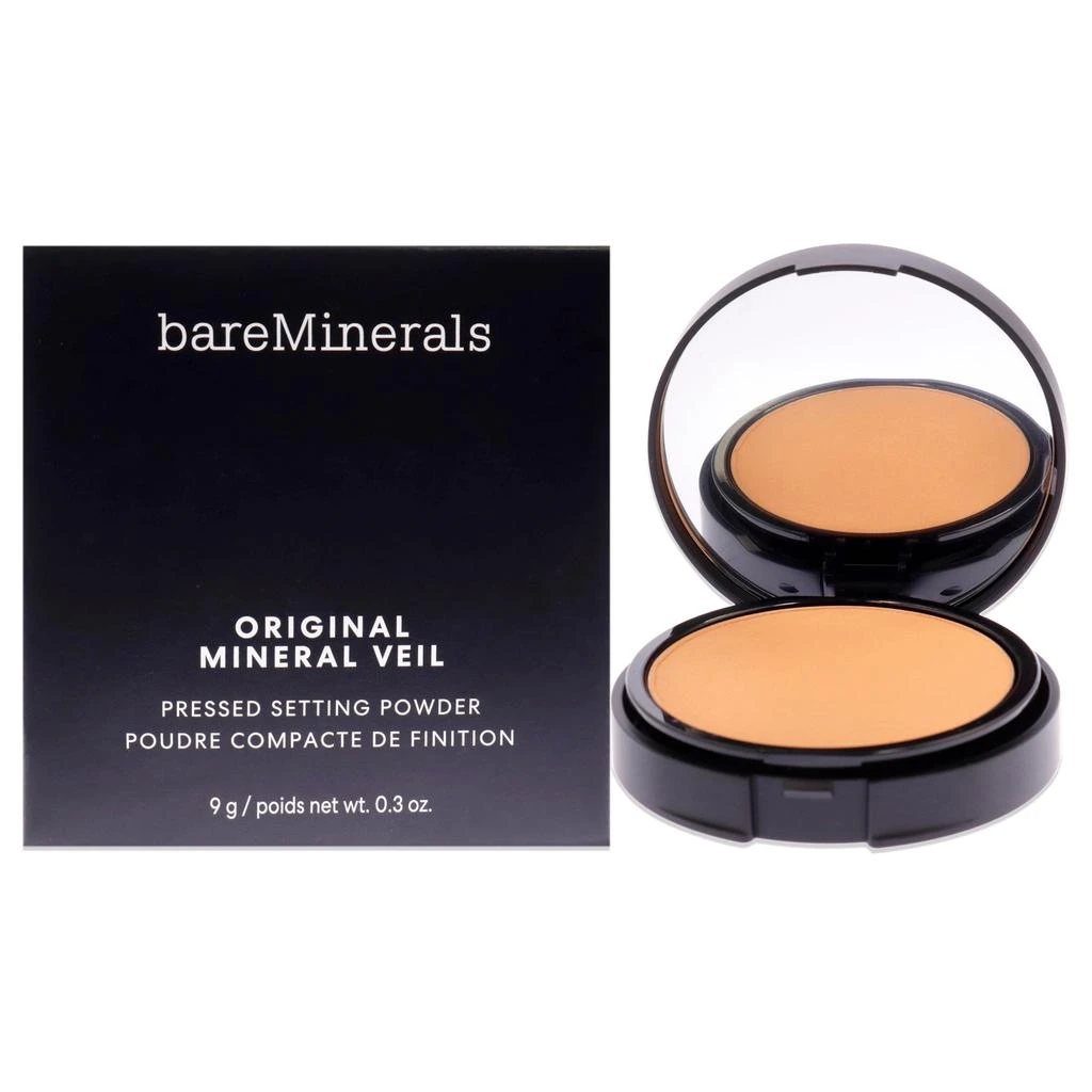 BareMinerals Original Mineral Veil Pressed Setting Powder - Sheer Tan by  for Women - 0.3 oz Powder 4