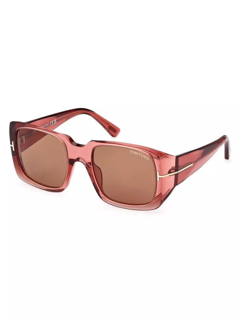 Tom Ford Ryder 51MM Square Sunglasses 1