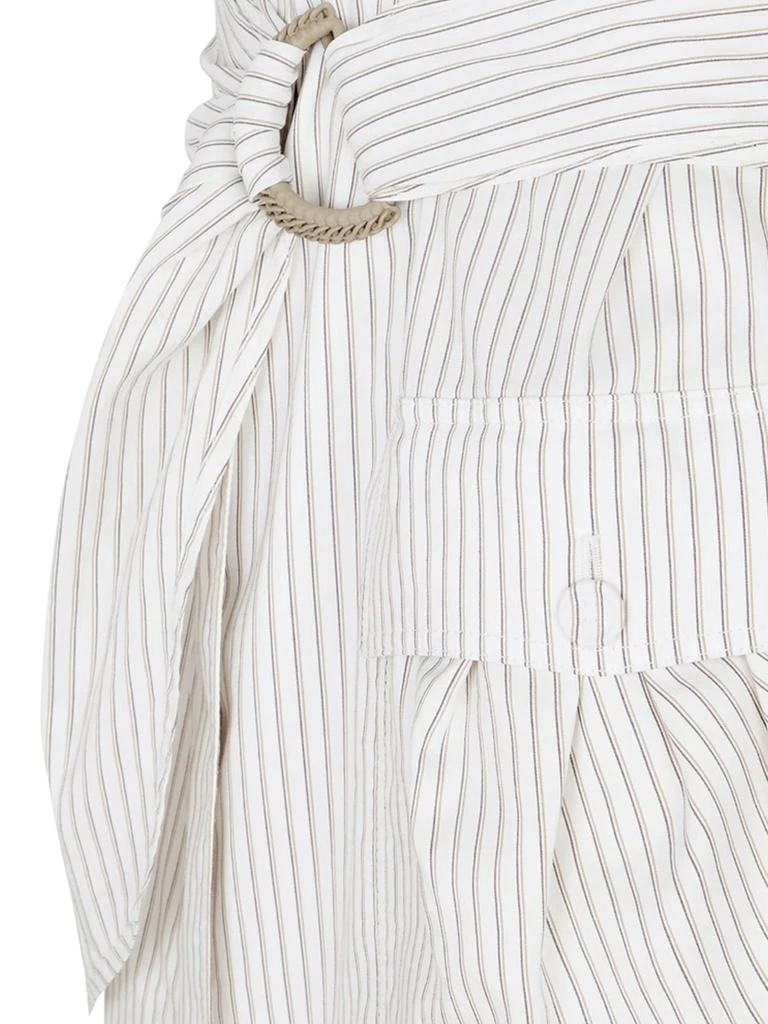 Fendi SILK AND COTTON STRIPED BLOUSON 3