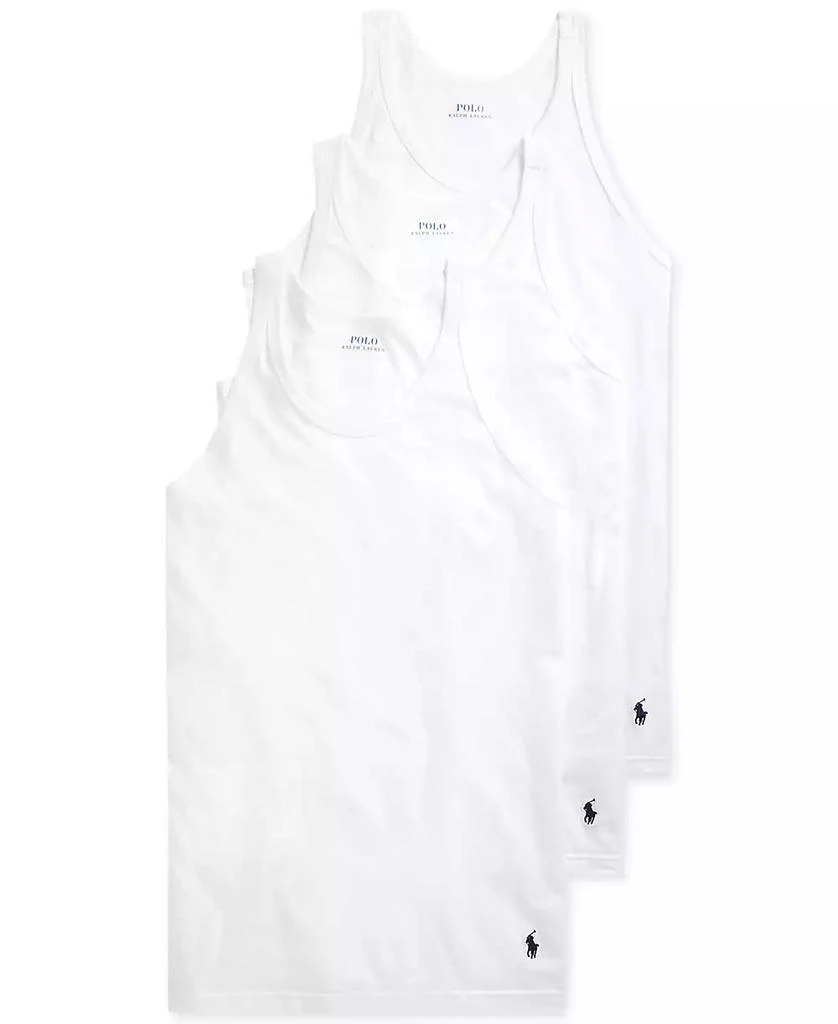 Ralph Lauren Men's 3-Pack Slim Fit Classic Undershirts 4