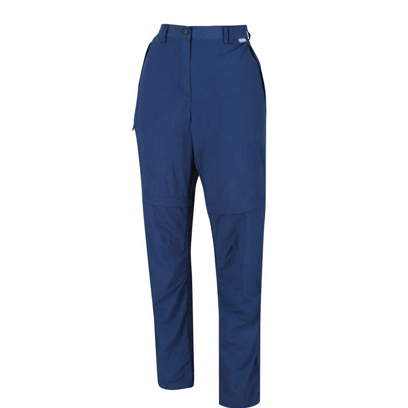 Regatta Womens/Ladies Chaska II Walking Pants Dark Denim 2