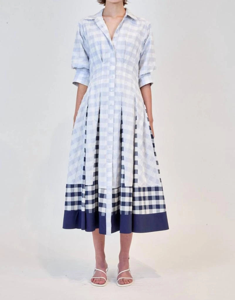 SIMKHAI Simkhai - Jazz Pintuck Midi Dress 1