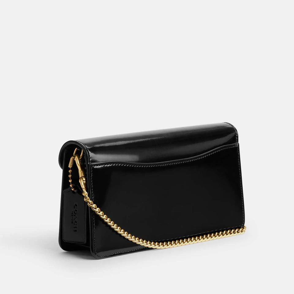 Coach Coach Tabby Spazzolato Leather Chain Clutch 3
