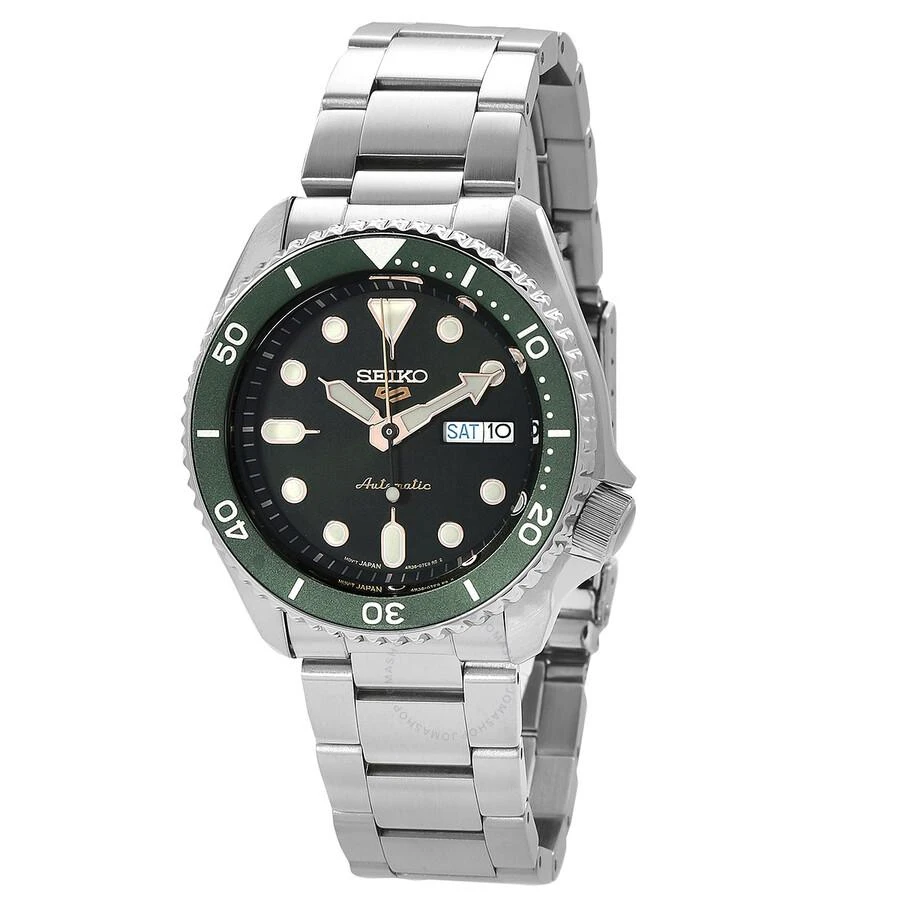 Seiko 5 Sports Automatic Green Dial Men's Watch SRPD63 1