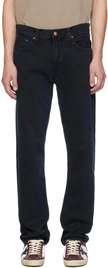 Nudie Jeans Black Gritty Jackson Jeans 1