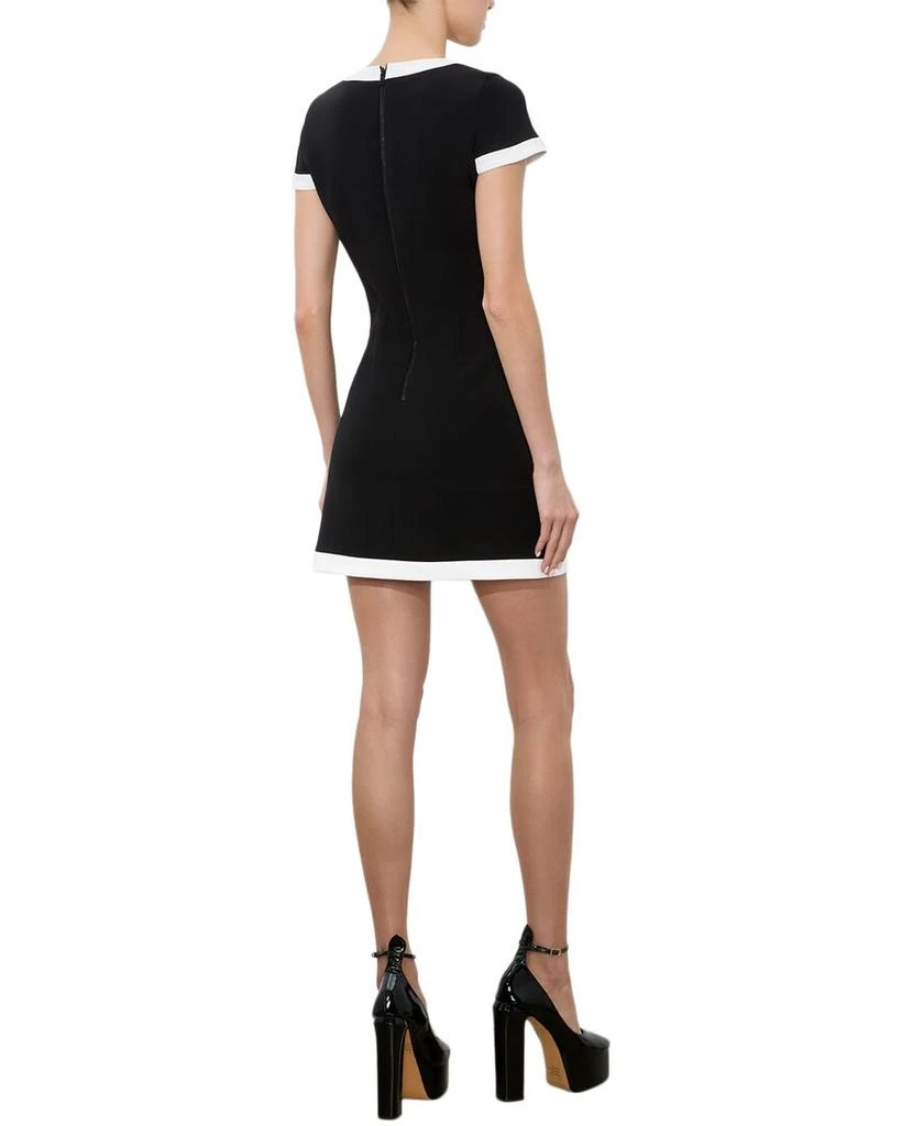 chinese dress ladies Alice + Olivia Coley Crew Neck A-Line Dress in Vacation Dreams