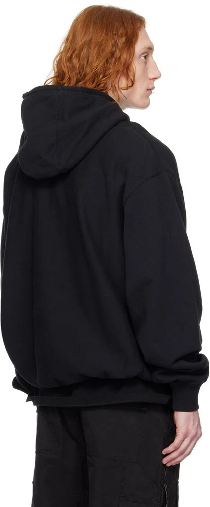 Billionaire Boys Club Black Oversized Arch Logo Popover Hoodie 3
