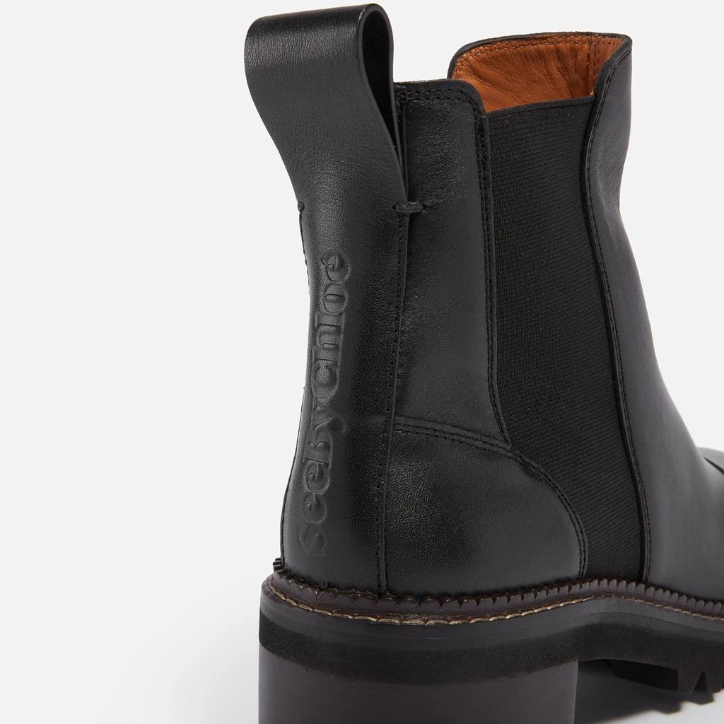 See by Chloé See by Chloé Mallory Leather Chelsea Boots 4