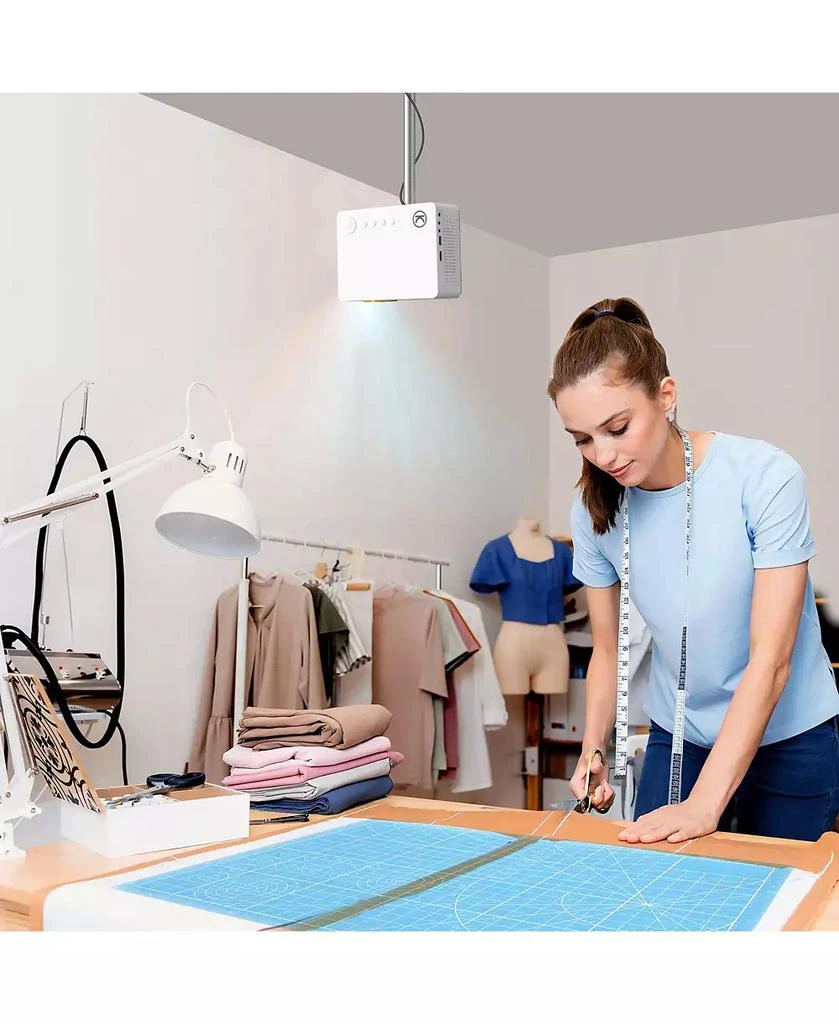 Vankyo Leisure 470W 720P Portable Projector with Wireless Connectivity: Adjustable Focus, HDMI Connection, 20000 Hour Bulb Life 7