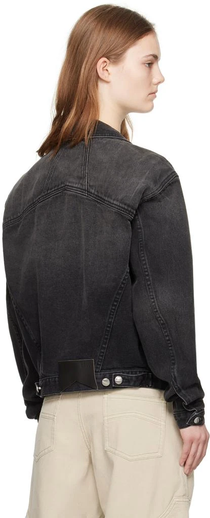 Rhude SSENSE Exclusive Black Denim Jacket 3