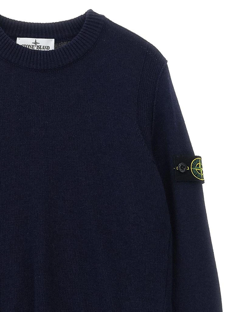 Stone Island Junior Stone Island Junior Logo Patch Knitted Jumper 3